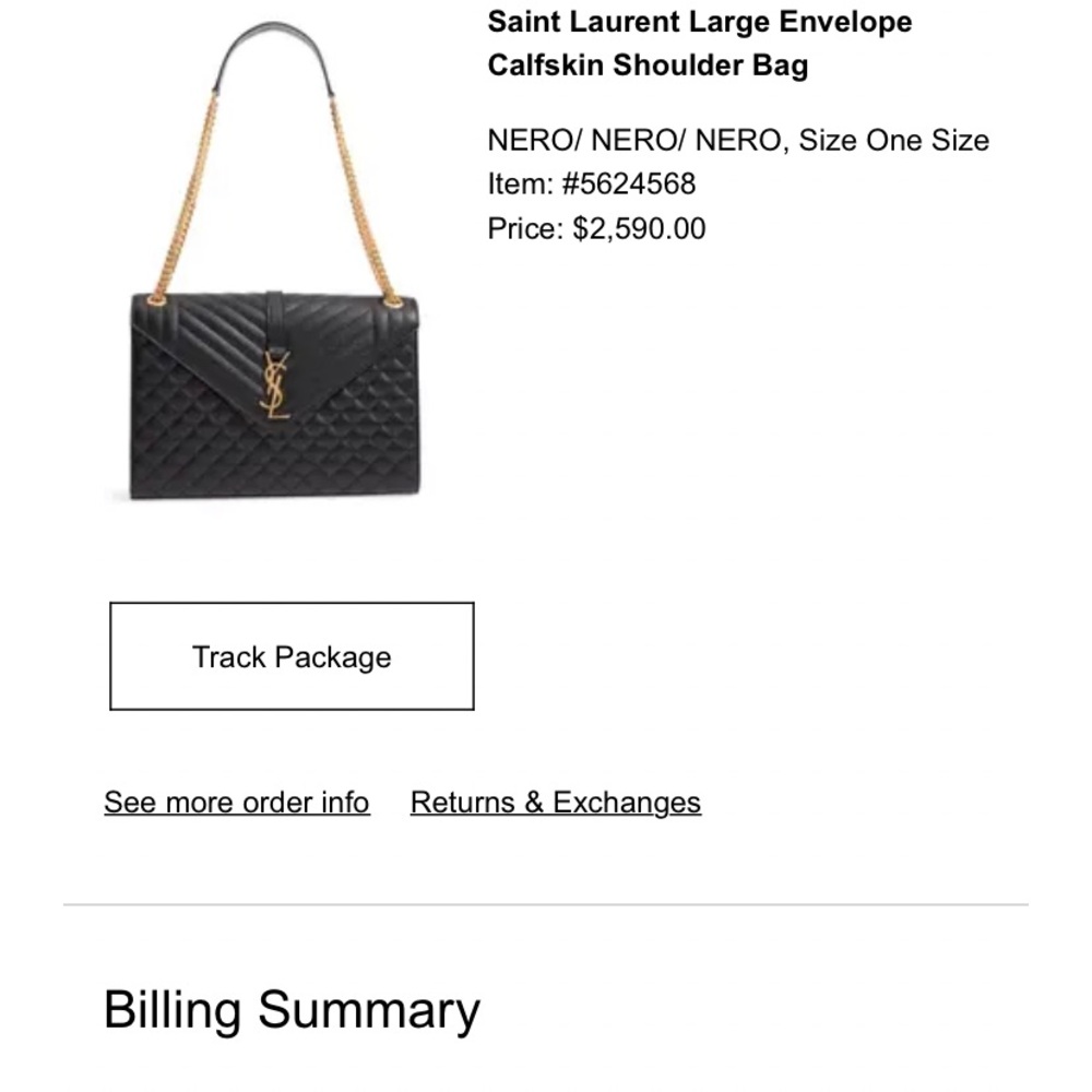 YSL Handbag Authentic 100%